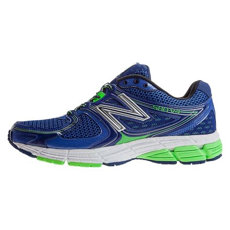 Black blue gold green grey navy off white orange pink purple red silver tan white yellow clear selection. New Balance M680v2 Mens (D) Running Shoes - Blue/Neon ...