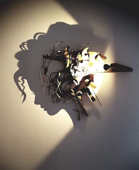 Pin By Niki Bouck On Art Shadow Art Light Art Metal Art