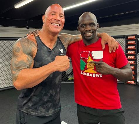 Dwayne Johnson The Rock Reportedly Gifts Ufc Fighter Themba Gorimbo A Fully Furnished House In