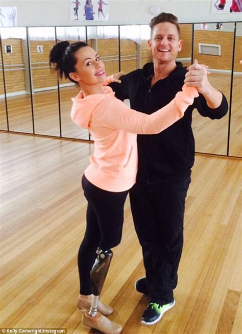 Dancing With The Stars Kelly Cartwright Had To Get Synthetic High Heel