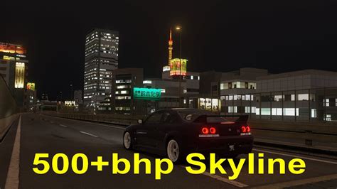 Nissan Skyline R33 GT R Cruise On Shuto Expressway Assetto Corsa