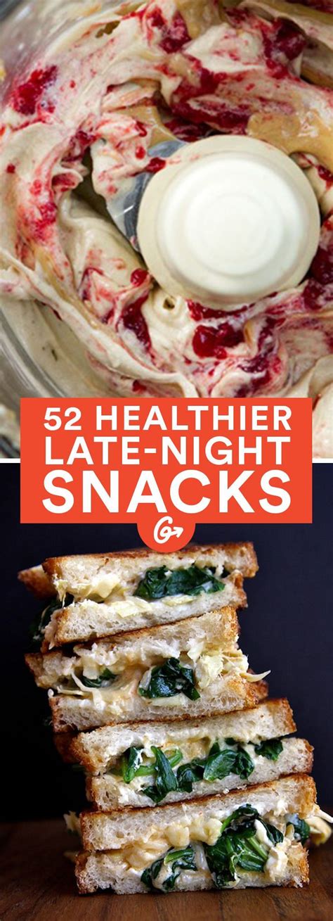 But they understand that hunger happens anytime, even late at night. 52 Healthier Alternatives to Late-Night Snacks | Healthy ...