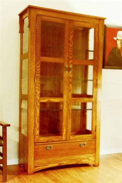 Check spelling or type a new query. Handmade Mission Curio Cabinet by Grayson Artistry In Wood ...