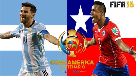 Relive all the action from the 2016 copa america centenario final between argentina and chile. ARGENTINA vs CHILE Copa America 2016 FINAL - FIFA 16 Simulacion - YouTube