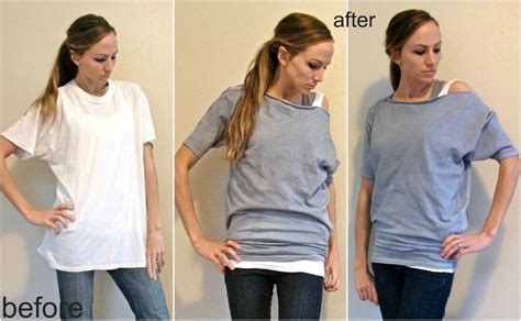 Trash To Couture Xl Mens Tee Sewn Into Dolman Directions Video