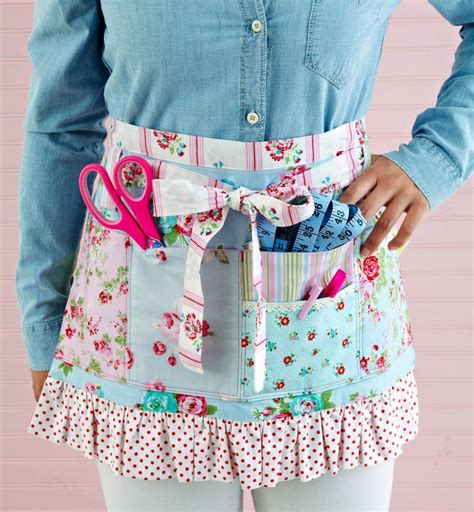 Handy Work Pretty Apron Apron Sewing Pattern Sewing Aprons