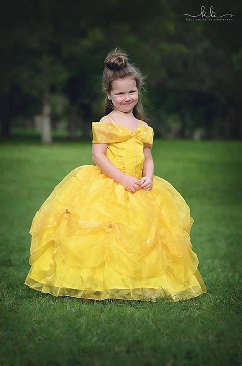 Vestido De La Belle Disney Princesa Vestido Belleza Y La Etsy