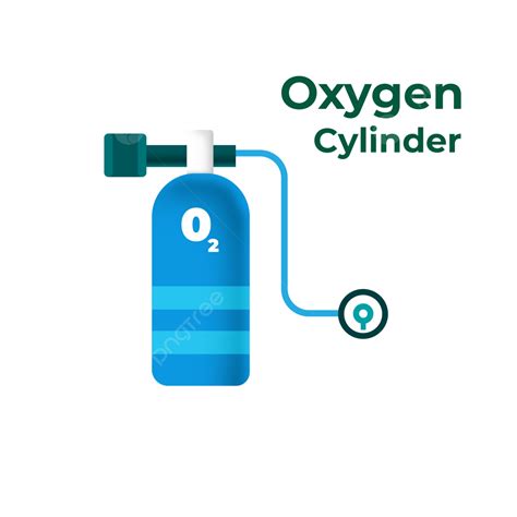 Cilindro De Oxígeno O2 Azul PNG Oxígeno O2 Cilindro PNG y PSD para