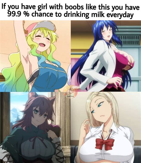 mega milk mean good life r animemes