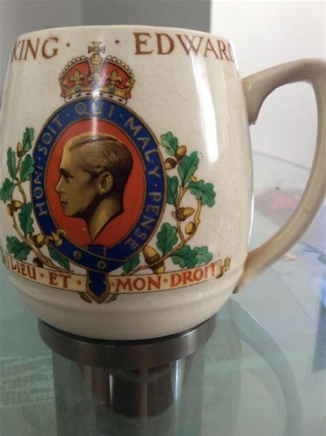Coronation King Edward Viii 1937 Coffee Mug Myott England Ebay