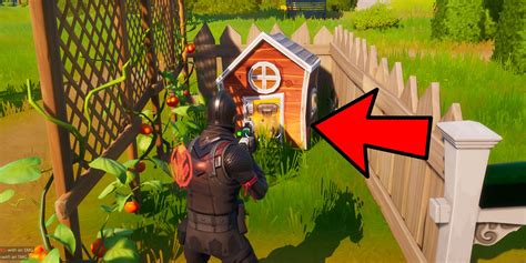 Where To Find And Destroy Dog Houses In Fortnite Season 5 Week 2