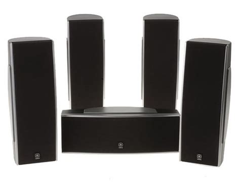 Home Theater Wooden Cabinet Designs Yamaha Surround Sound Speaker