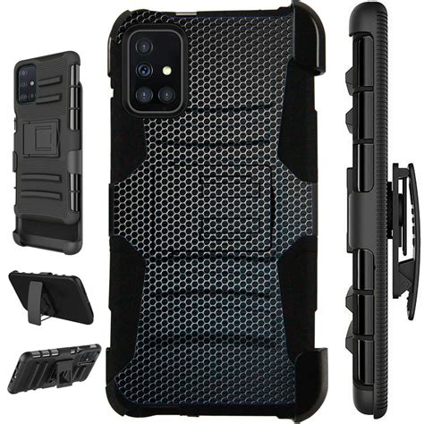 World Acc Luxguard Holster Case Compatible With Samsung Galaxy A51 4g