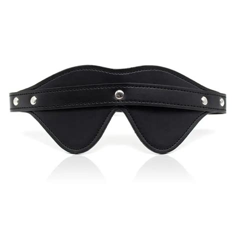 Sexy Leather Mask Blindfold For Adult Gameslace Blindfold Eyeshade Sex