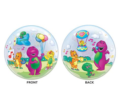 Barney And Friends 22 Bubble Balloon Party Supply