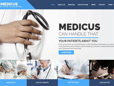 30 Amazing Premium Html Medical Website Templates For 2019