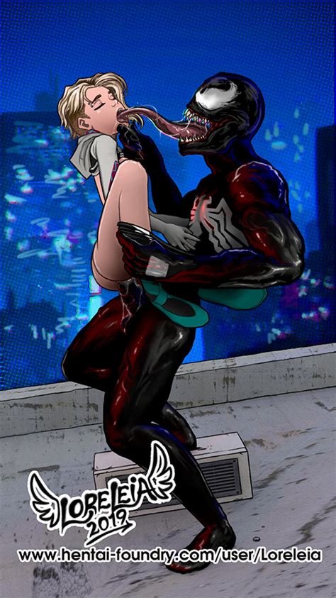 Gwen X Venom 2 By Loreleia Hentai Foundry