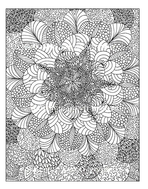 Colouring For Adults Anti Stress Colouring Printables