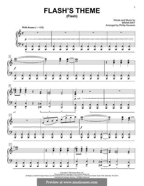 Flash Queen By B May Sheet Music On Musicaneo