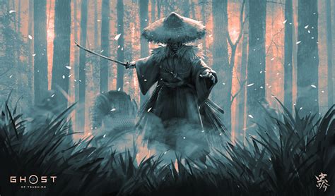 The Ghost Of Tsushima Design Drawings And Original Pa