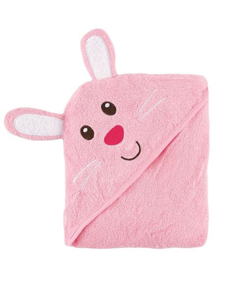 Luvable Friends Animal Face Hooded Towel One Size Macys