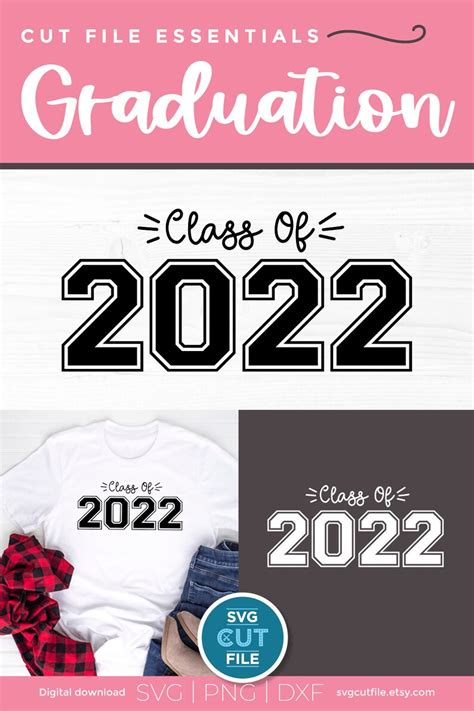 Class Of 2022 Svg Cute 2022 Grad Svg 2022 Graduation Svg Etsy
