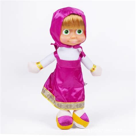 Masha And The Bear Soft Plush Doll 28cm Toy Game Shop