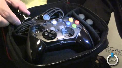 Mad Catz Mlg Pro Circuit Gaming Controller Ces 2012 Youtube