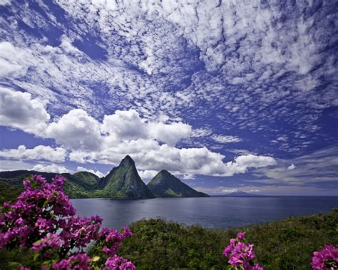 Pitons St Lucia Photography By Brian Luke Seaward