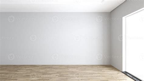 Empty Room With Big Window Concept 3d Rendering 6678028 Stock Photo At