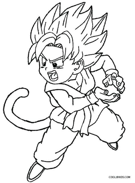 Iconic hero son goku has had many forms over the years, from super saiyan to giant ape. Dragon Ball Z Coloring Pages Goku Super Saiyan 5 at ...