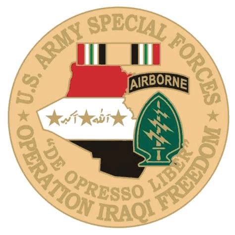Special Forces Operation Iraqi Freedom Pin Special Forces Pins Priorservice Com