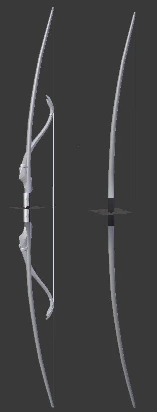 Longbow Model Progress Shot At Skyrim Nexus Mods And Community