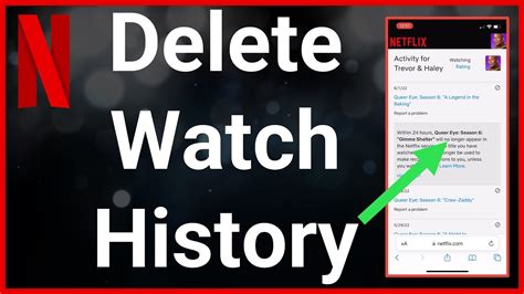 How To Delete Netflix History YouTube