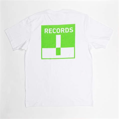 Can't find what you are looking for? White Logo Tee (Neon Green Ink) - Terrible Records