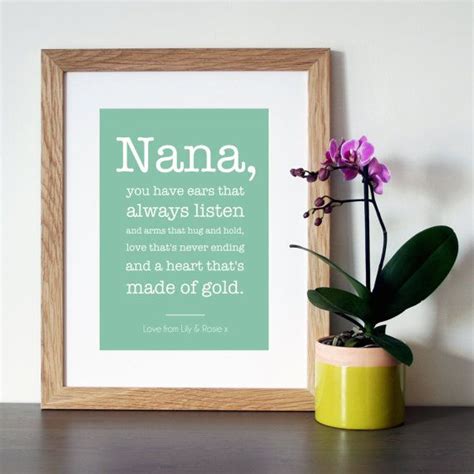 This Beautiful Quote Print Makes The Perfect T For An Extra Special Grandma This Print Is