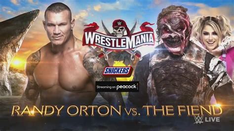 Wrestlemania 37 Night One And Two Matches Set The Fiend Vs Randy
