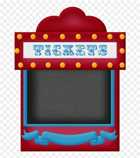 Ticket Booth Sign Clip Art