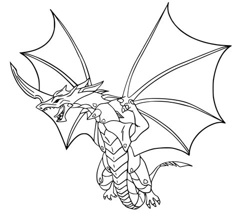 Dragonoid Drago Bakugan Coloring Page Free Printable Coloring Pages
