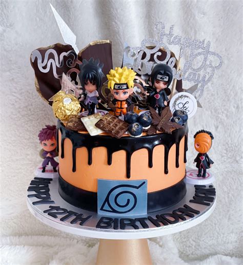 Naruto Anime Cake Designs Freshbakes Anime Manga Themes Daron Schulist