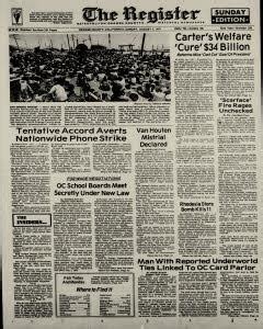 Orange County Register Newspaper Archives, Aug 7, 1977