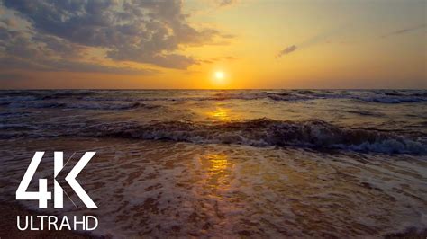 Sounds Of The Sea At Sunrise 4k Nature Soundscape Video Proartinc