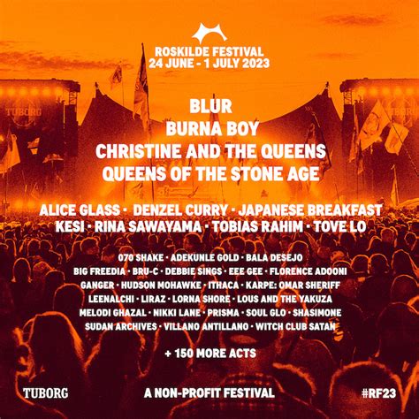 Roskilde 2023 Blur Queens Of The Stone Age To Headline