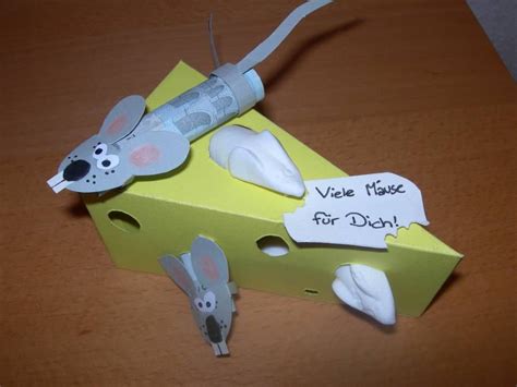 Viele Mäuse Für Dich Geschenke Verpacken Geld Geldgeschenke Basteln Geldgeschenke Geburtstag