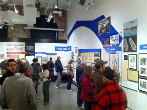 Crowds Gather At Hoboken Historical Museum For Driving Under The