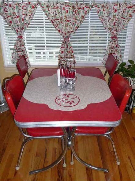 The table is very functional as well as attractive, having 2 additional leaves. 23 red dinette sets - vintage kitchen treasures - Retro ...