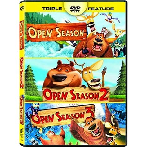 Open Season Trilogy Dvd