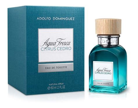 Perfume Adolfo Dominguez Agua Fresca Citrus Cedro 60ml Febo 1119