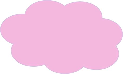 Pink Cloud Clip Art At Vector Clip Art Online Royalty Free
