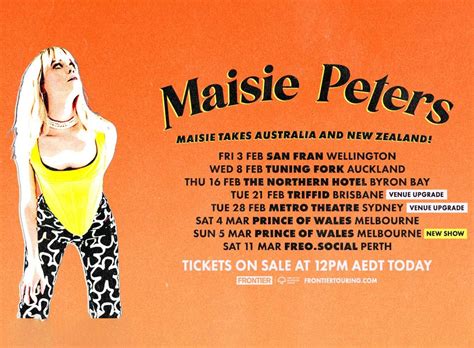 Maisie Peters Announces 2nd Melbourne Show Venue Upgrades Spotlight